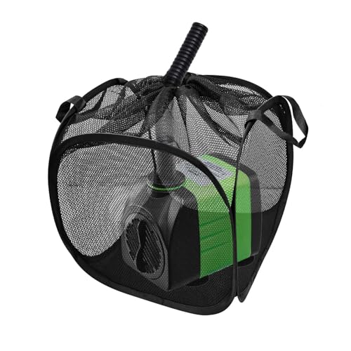 1Pcs Pop Up Pond Filter Bag 7inch Stainless Steel Wire Water Pump Barrier Box Cover Anti-Clogging Sturdy Metal Frame Mesh Media Basket for Water Filter Pump Aquarium Swimming Pool Outdoor Fish Pond - size: 7in-1Pcs