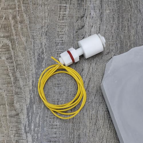 2pcs Float Switch Liquid Level Sensor M8x1.25 Replacement Part AC/DC110V 0.5A Water Level Sensor Suitable for Aquarium Pump Control Liquid Controller