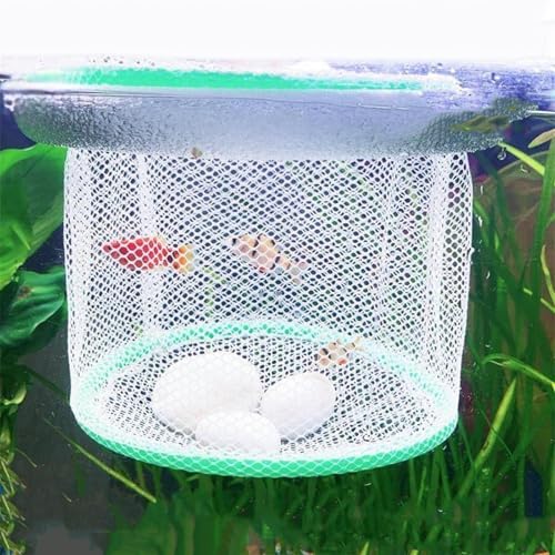 Gralara Aquarium Breeder Net Breeding Nylon Hatchery Mesh Easy to Use