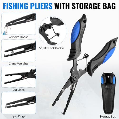 PLUSINNO Floating Fishing Net with Telescoping Handle, Carbon Fiber Ultralight Long Fish Net, Collapsible Landing Net 6.56/7.86Ft, Fishing Gear Kayak Accessories for Bass Trout Salmon - style: 6.56 Ft / 2.0m Full Length With Tool Kit