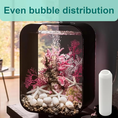 5 Pack Air Stone Replacement for All Biorb Aquariums, Flow/Halo Series 15 Acrylic 4 Gallon Aquarium, Aquarium Filter Accessories - size: 5 PCS
