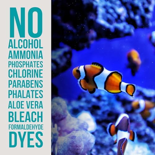 Aquarium Gravel Cleaner - Liquid Gravel Cleaner for Fish Tanks - Naturally Reduces Fish Waste, Ammonia, Nitrite & Odors - Freshwater & Saltwater - No Vacuum Needed - Treats 240 Gallons (4 fl oz) - size: 4 Fl Oz (Pack of 1)