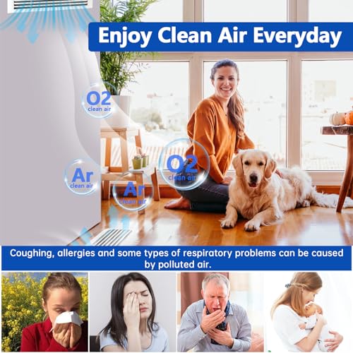Air Vent Filters 12"x90",2Roll Cut to Fit Air Filter(up to 120 filters),MERV 8 Triple Filtration Electrostatic Vent Filter Material for AC, HVAC Furnace, Mobile Home-Includes 48 Adhesive Hook Tape - style: 12" x 90"(Blue)x2Rolls