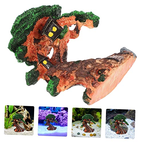 Toddmomy Miniature Ornament for Fish Tank Realistic Landscaping Decor Simulated Aquatic Environment for Aquarium and Microlandscape Design