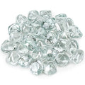 Stanbroil 10-Pound Fire Glass Diamonds - 1/2 inch Luster Fire Glass for Fireplace Fire Pit and Landscaping, Crystal Ice Luster - color: Crystal Ice Luster