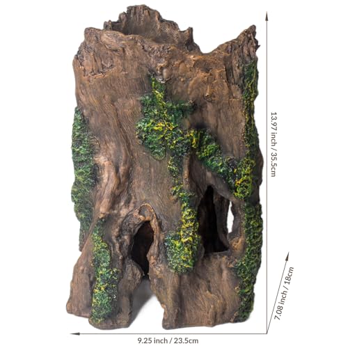 Fish Tank Decorations Aquarium Décor Resin Artificial Tree Trunk Root (F) - color: F