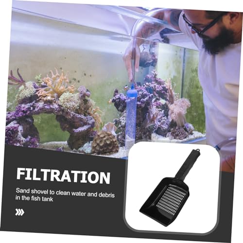 Totority Fish Tank Sediment Shovel Practical Aquarium Cleaning Tool for Efficient Gravel Sand Removal Compact Design for Easy Storage and Use