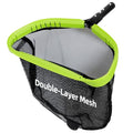 Pool Net,Professional Swimming Pool Leaf Skimmer Nets for Cleaning with Double-Layer Deep Big Bag,Heavy Duty Aluminum Frame & Handle Rake(Pole Not Included)