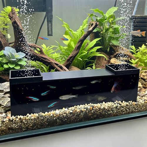 Underground Aquarium Fish Tunnel, Fish and Shrimp Hideout, Shrimp Fish Hide Cave Decoration - style: Square