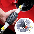 Multifunction Liquid Sucker Pump, Manual Fuel Transfer Pump Gasoline Siphone Hose, Portable Siphon Pump For Gasoline Diesel And Other Liquid Water, with 3.2/6.5/9.8ft Siphon Hose. (9.8 ft) - size: 9.8 ft