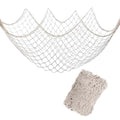 Fishing Net Decor,Fishing Net, Wall Hangings Decor,Mediterranean Style Photographing Decoration, Creamy White