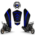 Tank Pad Sticker For Rebel1100 Thermal Insulation, Damage Prevention, Coating Protection,The Fuel Tank Pad, Rebel1100 Accessories (Blue B) - color: Blue B