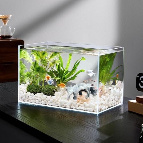 Aquarium Underground Tunnel Cave, Cave Fish Tank Decor, Fish Tank Decor Decoration, Breeding Shelter Decoration - size: Large