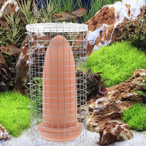 Fish Spawning Bucket Set Breeding Cone for Aquarium Shrimp Breeding Bucket for Decoration Sturdy Spawning Cone Easy Cleaning Features