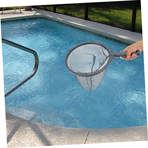 1Pc Pool Leaf Skimmer Net Durable Fine Mesh Swimming Pool for Easy Debris Removal Ponds Hot Tubs and Fish Tanks Portable Design for Convenient Use