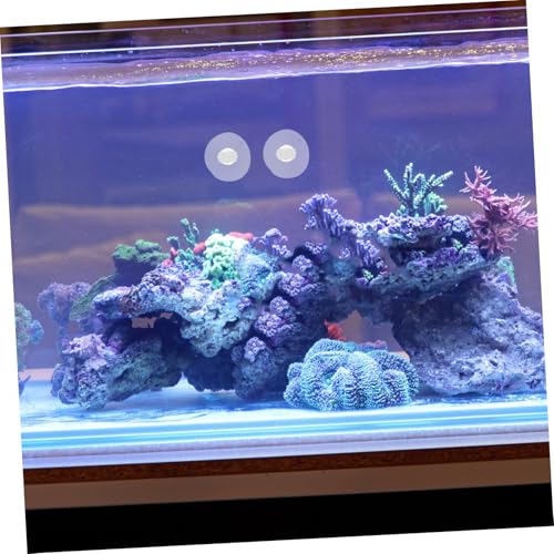 9pcs Aquarium Cup Clips Durable Suction Holders for Tubing Stable Inlet Outlet Support Easy Installation for Home Office Fish Tank Accessories - size: 3.30X3.30X2.60CM