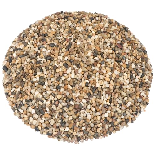 Landscape Rocks,Landscaping Pebbles,River Rocks,Decorative Ornamental Pebbles,Garden Landscaping Stones, Gravel Filler for Home Decoration Flower Bed Fish Tank Plants Vases Succulents (10 Pounds) - color: Mix Color, size: 10 Pounds