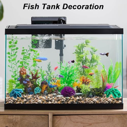 Fish Tank Rocks,Virekm River Rocks, Decorative Ornamental Pebbles Garden Landscaping Stones Gravel Filler for Home Decoration Flower Bed Fish Tank Plants Vases Succulents (10 Pounds) - color: mixed color, size: 10 Pounds
