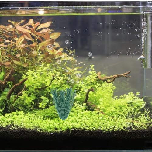 UKCOCO 10pcs Aquarium Spawning Mops for Fish and Shrimp Breeding Floating Decorative Grass for Aquarium, Lightweight Breeding Resting Grass Enhances Tank Aesthetics for Christmas Daily Decor
