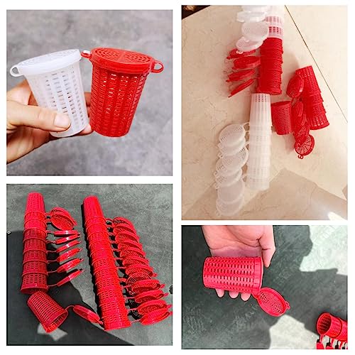 10 Pack Fishing Bait Cage Trap Feeder Holder Box Large Size Baits Case Barrel Fish Lure Plastic Basket Fishing Tackle Kit Gear Tool for Fish Shrimp Earthworm Crab Catfish Cast Net