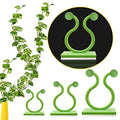 Plant Clips-Plant Climbing Wall Fixture Clips 110PCS, Invisible Clips For Climbing Plants，Self-Adhesive plant wall clips For Plant Support, Sticky Plant Fixture Clips Plant Holder For Pothos - size: Green clip