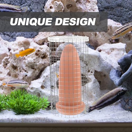 Fish Spawning Bucket Set Breeding Cone for Aquarium Shrimp Breeding Bucket for Decoration Sturdy Spawning Cone Easy Cleaning Features