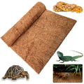 Hamiledyi Reptile Carpet 157" L x 16" W Natural Coconut Fiber Tortoise Carpet Mat for Pet Terrarium Liner Reptile Supplies for Lizard Snake Chameleon Turtle Bedding Bunny Rabbit Mat - size: 1 Pack/157 x 16 Inch