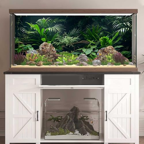 Aquarium Background, Aquatic Plant River Bed & Lake Tropical Undersea Tree Branch Fish Tank Background, 6 EVA Double-Sided Tapes 48x24 inches/120x60 - color: Fish, size: 48"L x 24"W