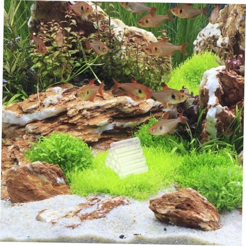 UKCOCO Shrimp Shelter Tube Fish Hiding Cave for Aquariums Sturdy and Safe Decoration Provides Shelter for Fish and Shrimp for Tank Decor and Breeding