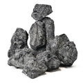 Black Lava Rocks 20lb Natural Volcanic Stones for Aquarium Fire Pit Bonsai Succulent Planters Terrarium Paludarium Garden Landscaping Decor,7-8 Pcs 4-9 inches - size: 20LB(7-8pcs)4-9in.