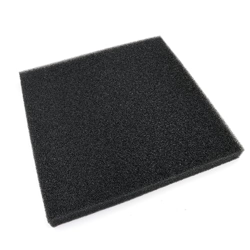 Aquarium Filter Bio Sponge Pad, Foam Sponges Filter Media, Cut fit it Filter Accessories for Fish Tanks and Ponds (18"x18"x1.6" (20PPI) 1 Pack) - size: 18"x18"x1.6" (20PPI) 1 PACK