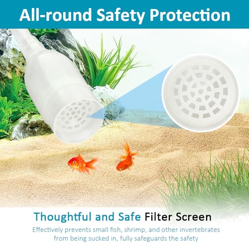 Aquarium Gravel Cleaner Fish Tank Hand Siphon Vacuum Water Changer Cleaning Tools for Fish Tank