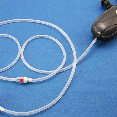 2Pcs Red Backflow Prevention Valve Aquarium Check Bubble Air Pump Valve for Fish Tank Aquarium Air Pump Accessories