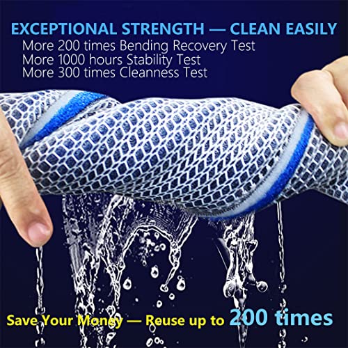 Aquarium Filter Media, Newly Premium 8-Layer Filter Pads for Aquarium, Fish Tank Sponge Pad Foam Filter Accessories for Pond (15.7"x11.8"x0.78“,2pack) - size: 15.7“x11.8”x0.78“ , 2pack