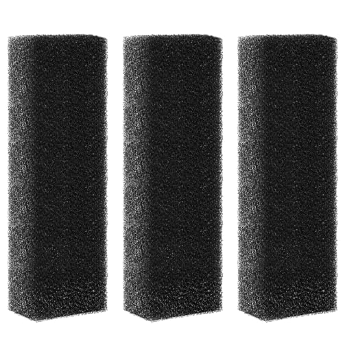 Aquarium U-V Filter Replacement Sponges, Fish Tank Filter Replacement Accessories, for Model NQV-800 & NQV-1200, Including 3 x Filter Sponge