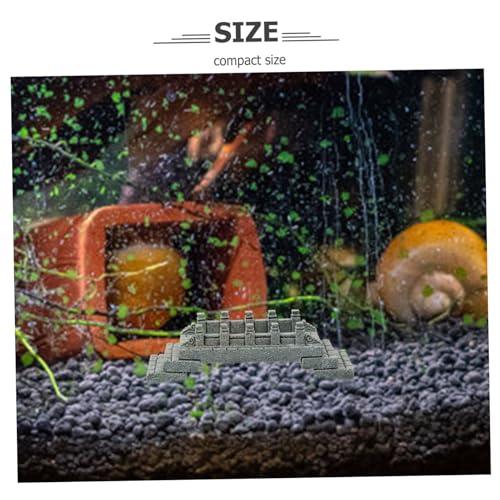 Miniature Stone Bridge Model for Aquarium Landscape Unique Arch Bridge Decor for Garden and Terrarium and Multi-Purpose Outdoor Decoration for and Miniature Scenes