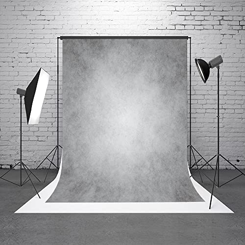 6x9ft Gray Abstract Photography Backdrops Grey Portrait Photo Studio Prop Background for Photographyer Ash Texture Backdrop for Party - color: TT-S0322, size: 6x9ft