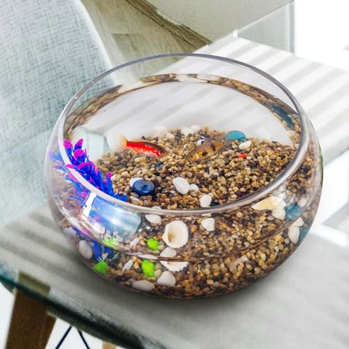 2 lbs Aquarium Gravel, 3-6mm Fish Tank Gravel, Succulent Cactus Pea Gravel for Indoor Plants, River Rocks for Gardening, Flower Pots, Vase Fillers, Garden Landscaping - size: 3-6mm