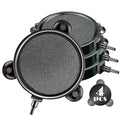 4 Pieces 4 Inch Air Stone Disc Bubbler Diffuser with 12 Pieces Suction Cups for Aquarium Hydroponics Fish Tank Air Pump Round Aquarium Air Stone Kit