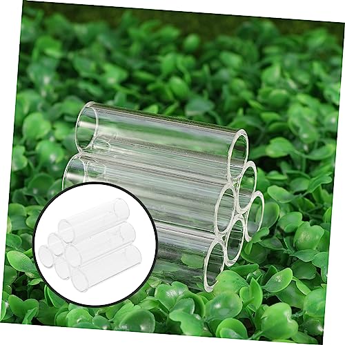 6-Tube Aquarium Acrylic Crystal Shelter House for Small Shrimp Small Fish-Shrimp Habitat, Breeding Tube Hiding Cave Hideaway, Encourage spawning