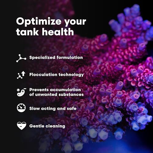 Brightwell Aquatics - Razor Marine - Unique Systemic Fish Tank Cleaner for Marine Aquariums - Aquarium Water Treatments, 4.22 fl oz - size: 125-ml