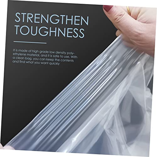 OUNONA 20pcs Transparent Aquarium Fish Packing Bags for Safe Transport and Display Tear-resistant Fish Shipping Pouches for Freshwater and Saltwater - size: 40X65X0.1CM