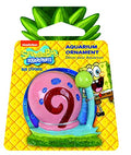 Penn-Plax Officially Licensed Spongebob Squarepants Aquarium Ornament – Gary (Mini/Small Size) – Perfect for Freshwater and Saltwater Tanks - size: Mini