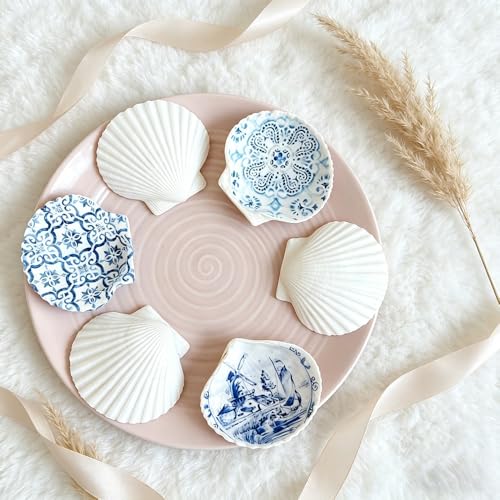 HappyFiller 12PCS Natural Seashells 2-3 Inch,White Sea Scallop Shells for Crafts,Painting,Beach Theme Party,Wedding Centerpieces Decor, Aquarium Fish Tank,Vase Filler,Home Decoration - color: White/2-3 in