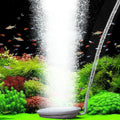 hygger Aquarium Air Stone, 3.1 Inch Fish Tank Bubbler Stone Kit Makes Super Tiny Bubbles, Ultra-High Dissolved Airstone with Stainless Steel Base Aquarium Fish Tank and Hydroponic - size: 3.1 inch