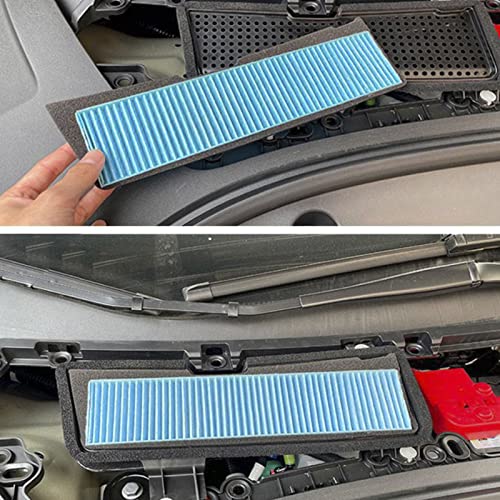2 Pack Tesla Model 3 Air Filter Intake Accessories, Replacement for Tesla Model 3 2026 2025 2024 2023 2022 2021 Air Intake Grille ABS Protection Cover