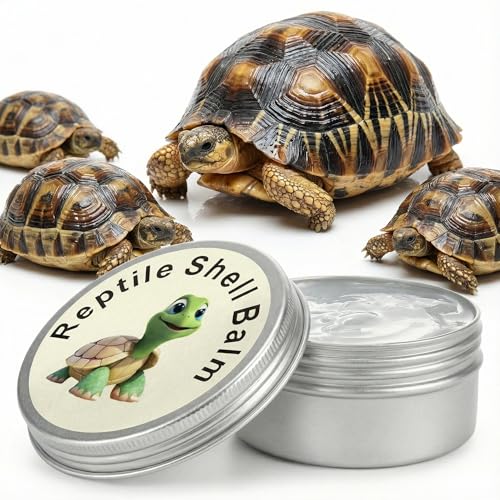 Reptile Shell Balm 2 Oz Turtle Shell Care Conditioner Moisturizer for for Tortoise, Lizard, Reptiles in Dry Environment Prevent Skin Dryness on Basking Platform, Tank, and Rock 60 g