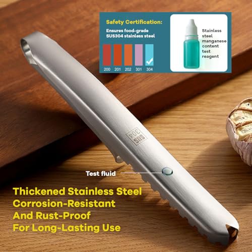 2PCS Fish Scaler, Thickened Stainless Steel Fish Scale Remover, Efficient Fish Scaler Remover No Mess, Sturdy Fish Descaler Tool with Non-Slip Handle, Fish Scaler Tool, Fish Scraper