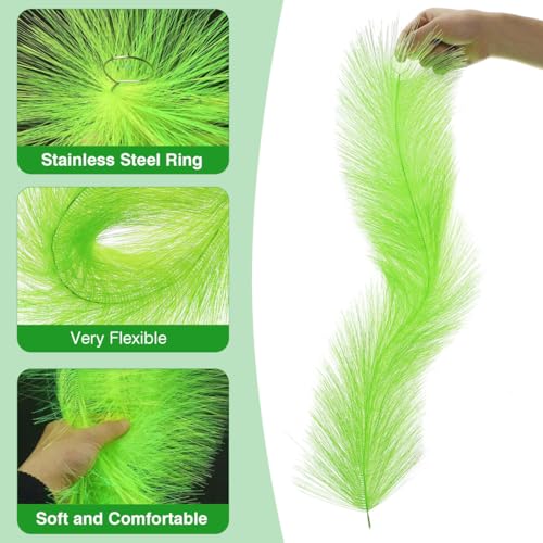 Ipetboom 2 Pcs Baby Fish Breeding Grass: Aquarium Hatching Brush Aquatic Decorative Fry Hideout - Fish Tank Simulation Water Plants for Livebearers and Egg Layers, 60 x 15cm/5.9 x 23.6 in