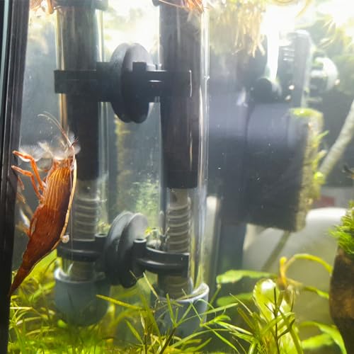 OIIKI 15PCS Fish Tank Suction Cup Clips, Black Aquarium Suction Cup Camp Clips for Fish Tank Attachments for Tank Pump, Overhead Line Tube, Fish Tank Aeration Setup